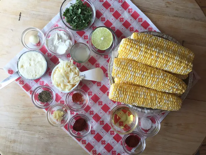 Mexican Sweet Corn Ingredients