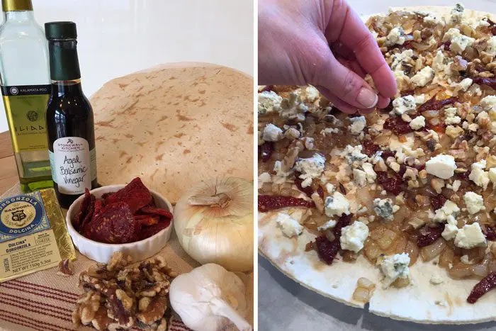 Ingredients for Mondavi Pizza