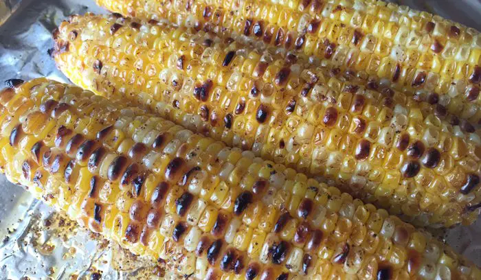 Sweet Corn Broiled
