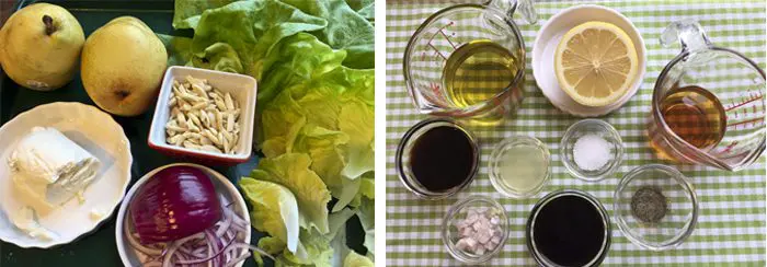 Chef Lou's Maple Soy Vinaigrette Ingredients