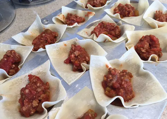 Wonton Tacos