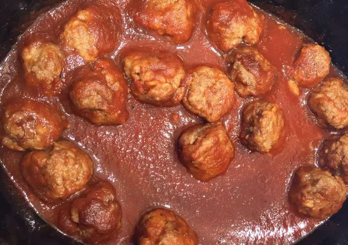 Eckert's Apple Butter Meatballs
