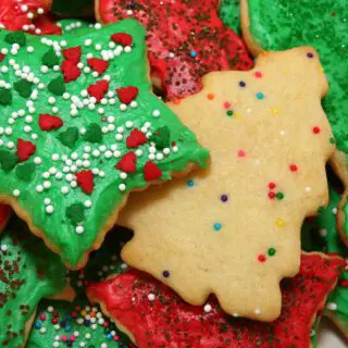 christmas cookies holiday decorated close up