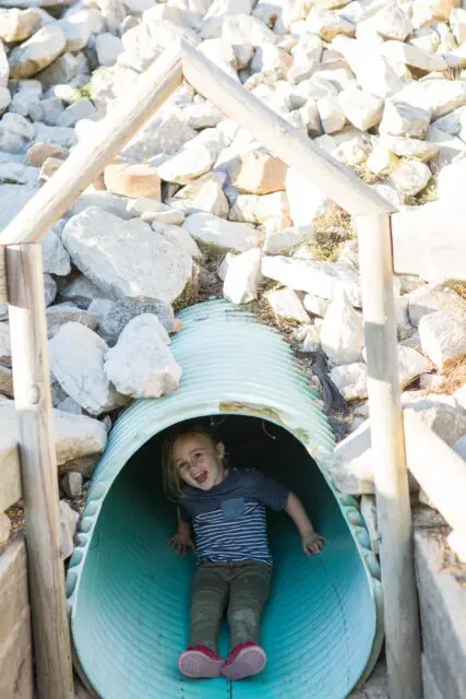 70 ft underground slide Millstadt Farm