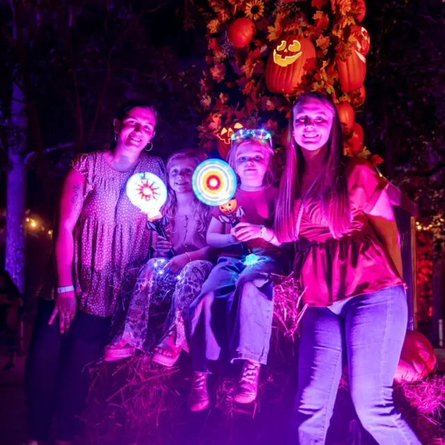 Jacks Lighted Trail Family Fun