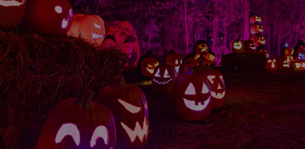 Jacks Lighted Trail Light Up Pumpkins