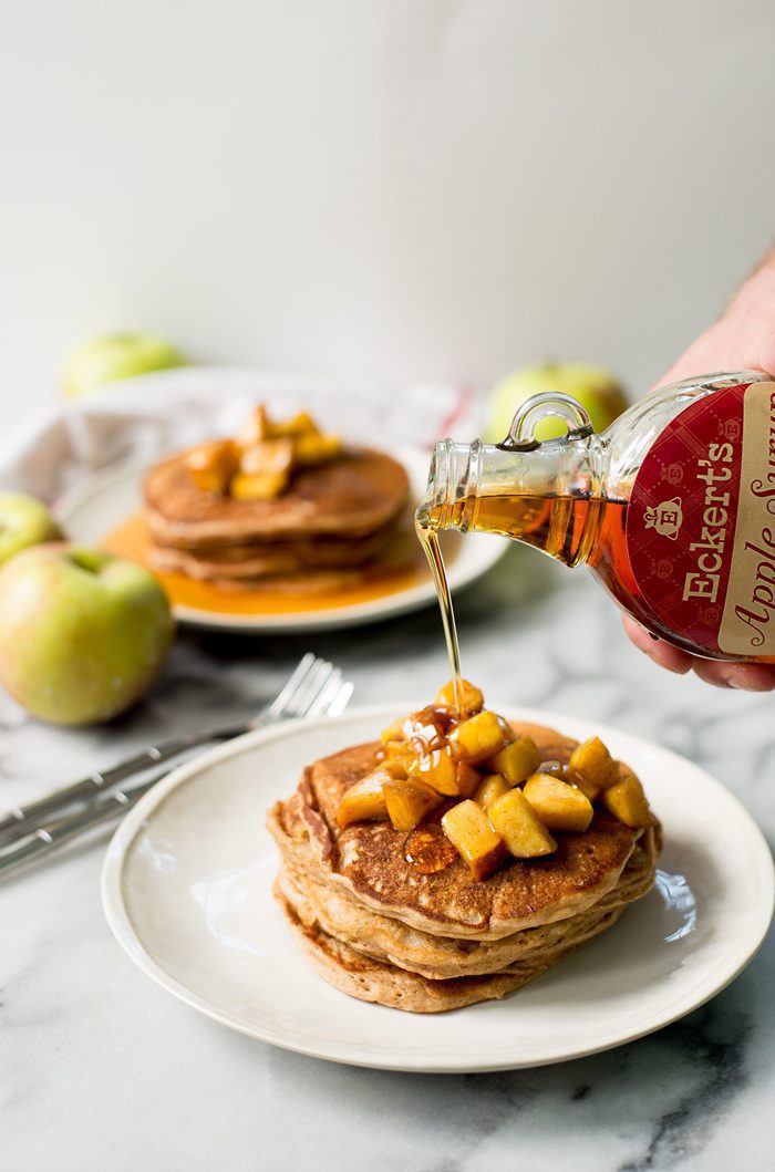 Apple Cider Pancakes Eckert's