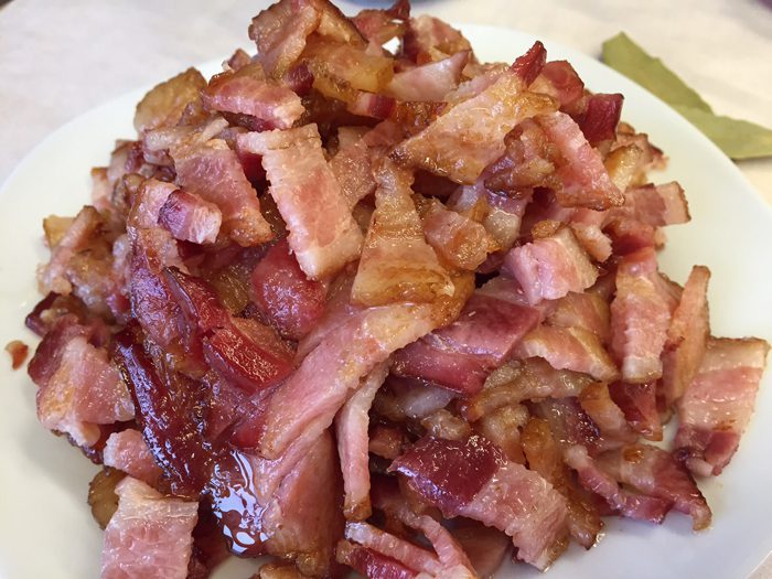 Chopped Bacon