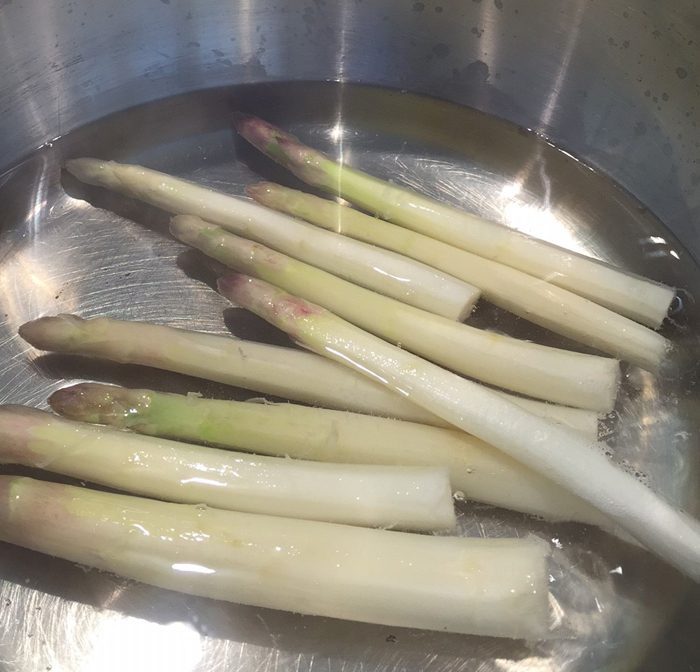 asparagus bath